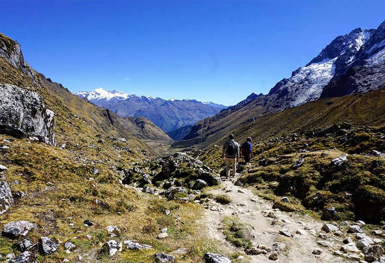 Salkantay hike second day